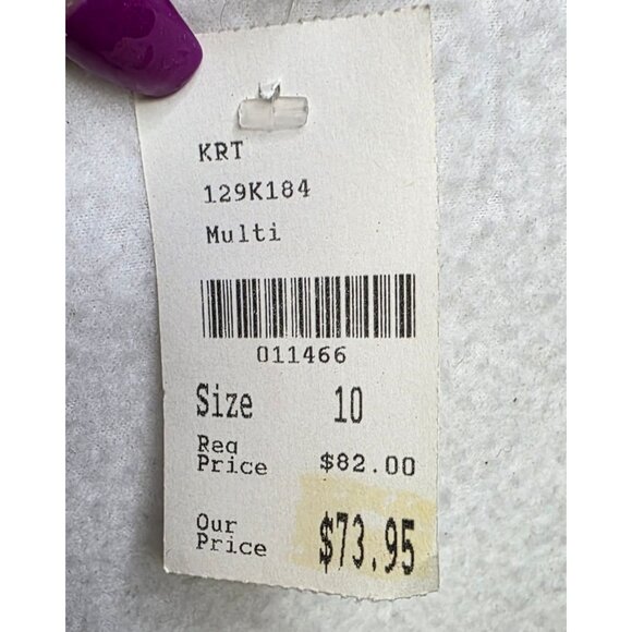 Koret Woven TwoButton Blazer Size 10 Upholestry Deadstock Union Made USA Holiday - Picture 6 of 8